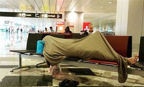 doha airport where to sleep.